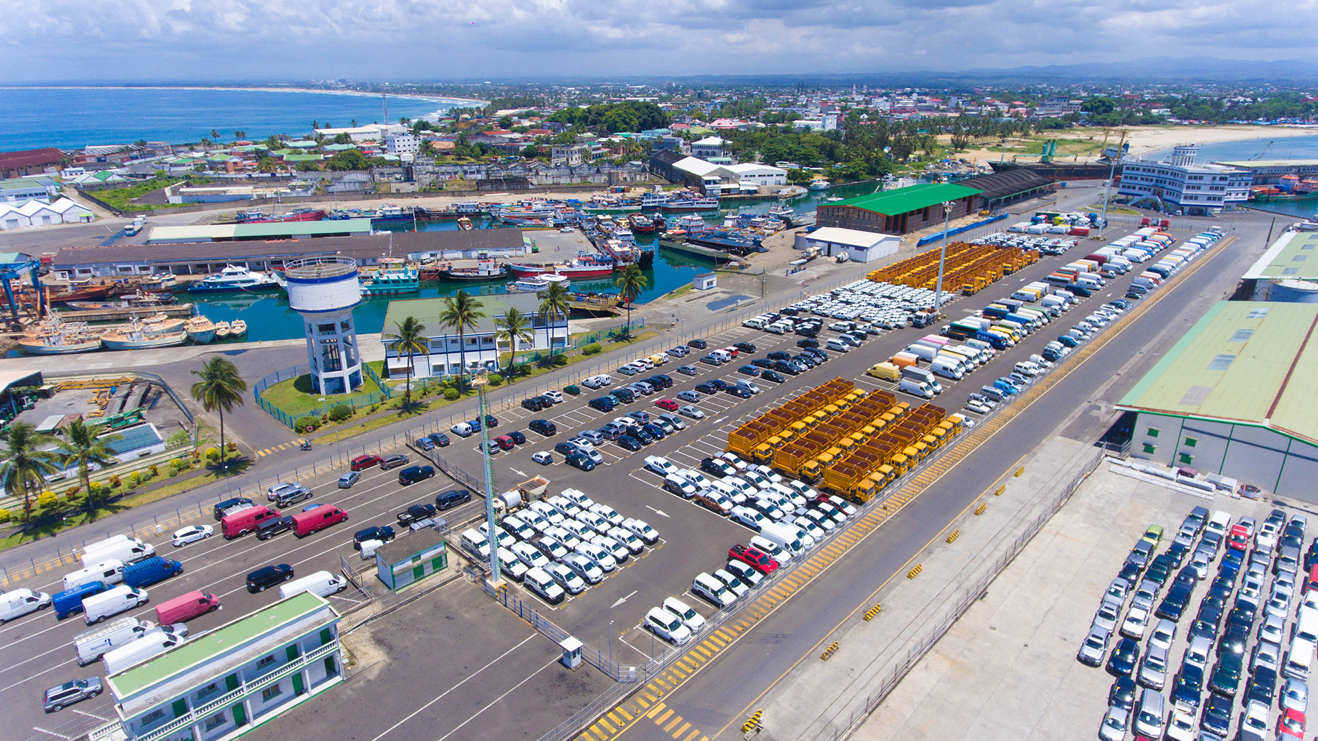 Unité de stockage terre-pleins