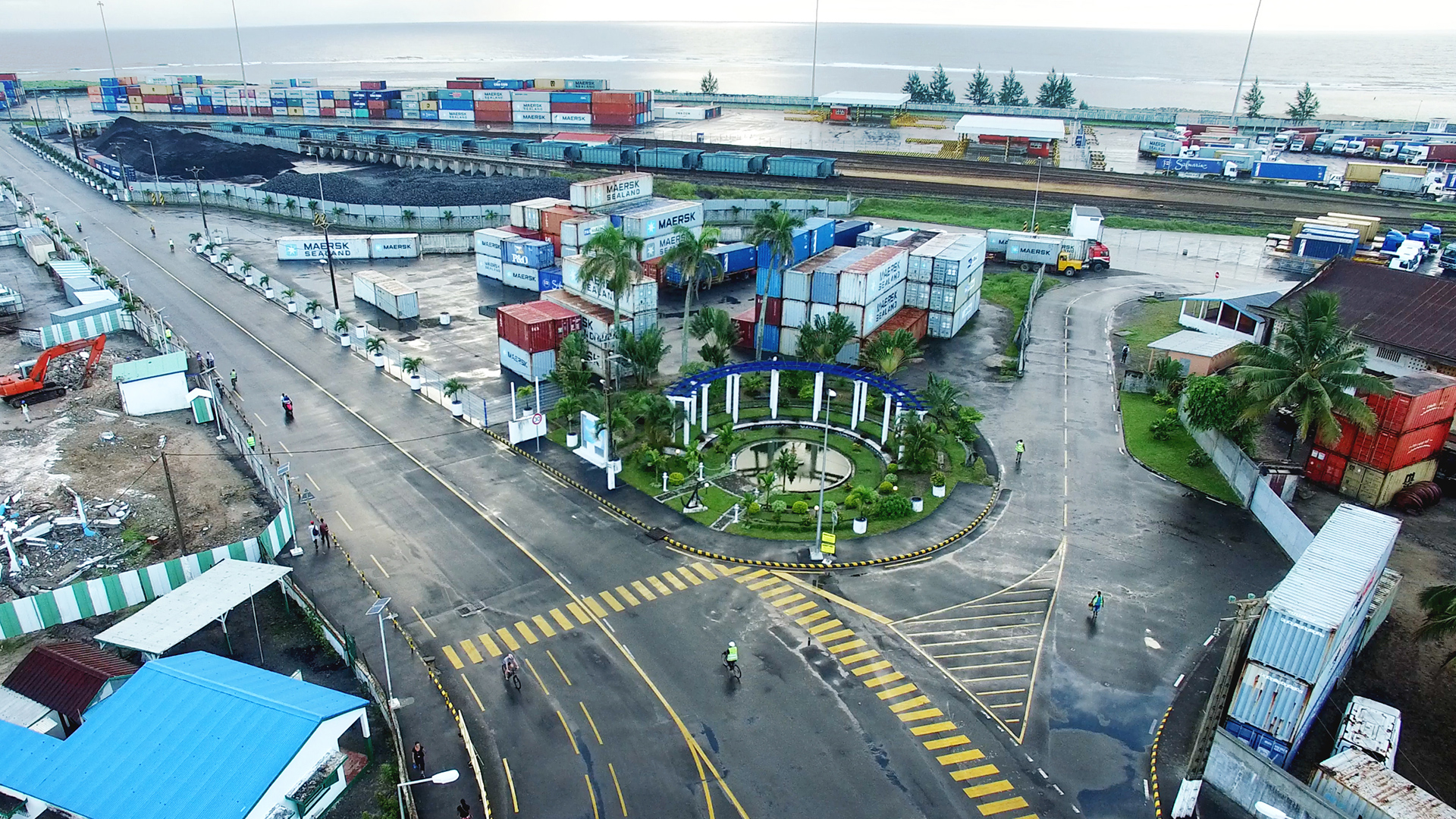 Unité de stockage terre-pleins