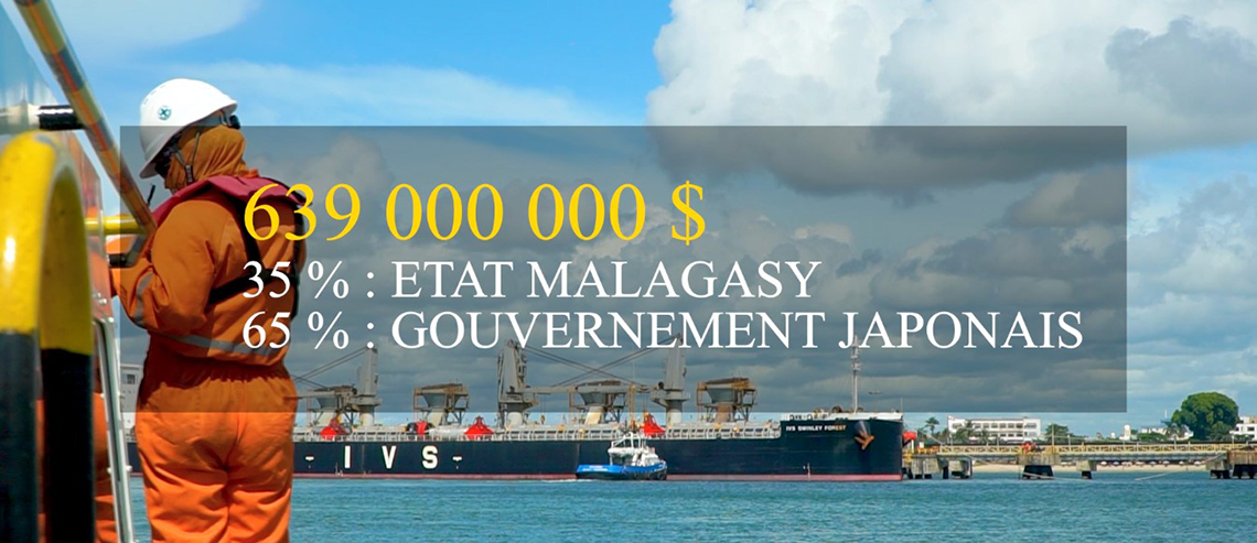 Projet de 639 000 $ dont 35% : Etat Malagasy et 65% : Gouvernement Japonais