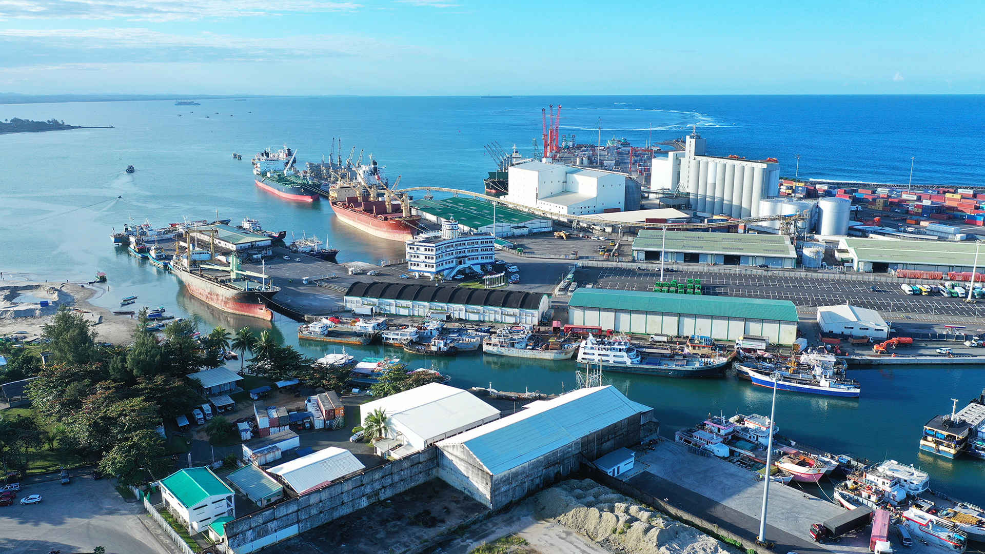 Les terminaux du Port de Toamasina