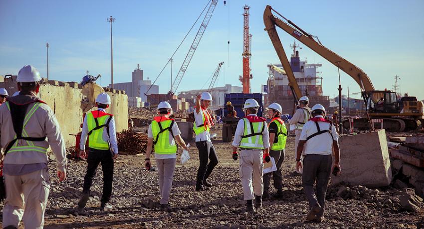 Une délégation japonaise en visite au Port de Toamasina