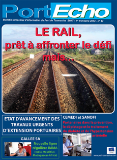 Bulletin trimestriel d’information du Port de Toamasina S.P.A.T. - 1er trimestre 2013 - n°17 